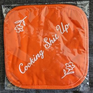 Cooking Shit Up pot holder